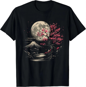 Camisetas de Cuello Redondo con Estampado por Sublimación para Hombre, Último Estilo, Diseño con su Propio Logotipo, Tejido de Punto, Antiarrugas, Mezcla de Poliéster/Algodón - Product Image 3