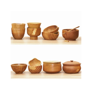 Logo personnalisé Bols en bois et noix de coco | Fabriqués à partir de matériaux durables pour un usage quotidien - Product Image 6