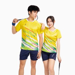 Meilleure vente unisexe tissu de haute qualité séchage rapide maillot de badminton sportif personnalisé Fitness chemise de sport pour adultes FLICK JP Design - Product Image 1