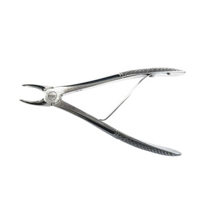 Forceps d'extraction dentaire à becs dentelés en acier inoxydable - Product Image 6