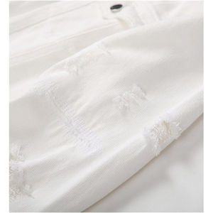 <b>Mens</b> <b>Black</b> Denim Jacket Slim Fit OEM Manufacturing Soft Cotton Outerwear Durable Fashionable Winter Windproof Customized Color - Product Image 5