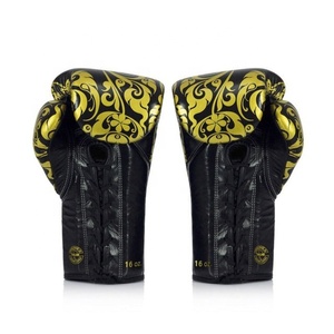 Gants de boxe Fairtex professionnels de haute qualité pour MMA et Muay Thai avec poignées, légers et respirants, en cuir, pour l'entraînement - Product Image 4