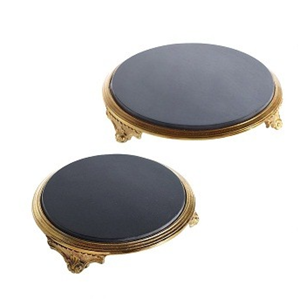<b>Set</b> of 2 Good Selling Metal Handmade <b>Cake</b> <b>Stand</b> For Birthday Decoration Most Precious And Luxurious For Buyers - Product Image 1