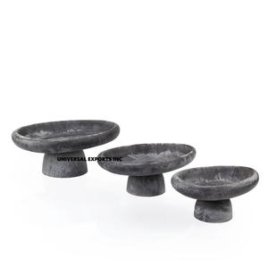 Cuenco de chocolate de acero inoxidable, plato de chocolate de diseño decorativo para bodas, bandeja de chocolate de Metal de lujo de alta calidad - Product Image 6