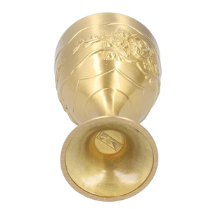 La copa de vino de latón de la mejor calidad incluye estilo de material usa términos de diseño de fiesta de iglesia para mejorar a los compradores a precio barato al por mayor - Product Image 2