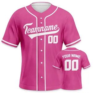 Custom Kids Youth Baseball <b>Jersey</b> Numbered Plain Personalized Uniform with Team Name Fans' Gift Set - Product Image 5