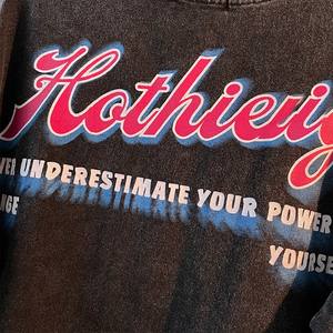 Camiseta de hombre pesada de microfibra de alta calidad Vintage Streetwear logotipo serigrafiado personalizado Fitness Color en blanco liso - Product Image 3