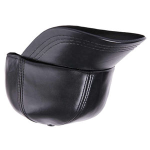 Gorra de Béisbol de Cuero Unisex al por Mayor, Gorra de Béisbol de Cuero Ajustable para Hombre, Gorra Clásica de Cuero Negro Sólido para Invierno y Actividades al Aire Libre - Product Image 4