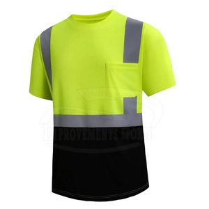 Camisetas de trabajo de secado rápido de alta calidad Nuevo diseño Transpirable e impermeable Opciones de talla grande - Product Image 1