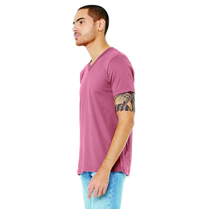 2023 nouveauté en gros Logo personnalisable hommes respirant coton Polyester T-Shirts OEM Service de marque privée - Product Image 2
