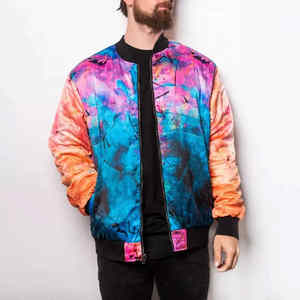 Chaquetas Bomber Casuales Extra Grandes, Novedad, Sublimadas, Transpirables, para Uso en Exteriores, para Hombre, con Estampado 3D - Product Image 1