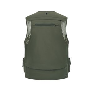 Vêtements d'extérieur personnalisés de haute qualité gilet de chasse léger fait à la main sans manches Camo gilet pour hommes et femmes - Product Image 4
