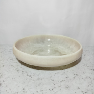 Cuenco de tierra grande de resina Natural hecho a mano de color rosa claro, cuenco acrílico creativo, vajilla de fruta polaca moderna europea de lujo - Product Image 2