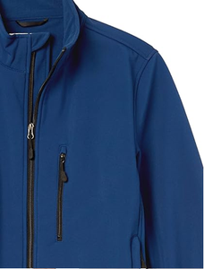 Veste Softshell à Capuche pour Homme Imperméable Doublée en Polaire Veste de Pluie Légère Coupe-Vent Manteau d'Hiver Randonnée en Plein Air - Product Image 4