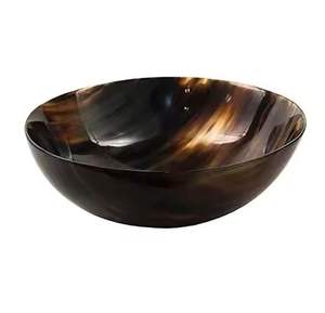 Cuenco de cuerno de buey real de calidad de exportación, diseño de corazón clásico, artesanal, ecológico para servir comida en el hogar y el hotel a precios asequibles - Product Image 6