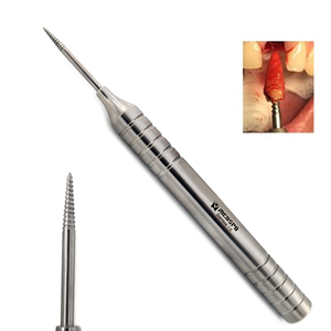 Ensemble de 3 instruments dentaires périodontaux flexibles réutilisables de haute qualité, en titane, pour implants, en acier inoxydable - Product Image 3