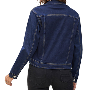 Veste en jean sur mesure de haute qualité 2026, articles haut de gamme, service OEM, vêtements d'hiver pour l'extérieur, look décontracté, veste en jean pour femmes - Product Image 2