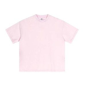 เสื้อยืดสไตล์วินเทจแบบยูนิเซ็กซ์ พิมพ์ลายตามสั่ง ทรงปกติ ผ้าคอตตอนถัก 100% คุณภาพสูง 220gsm ซักแบบ Acid Wash - Product Image 4