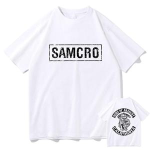 2025 été mode Hip Hop Rock t-shirts hommes et femmes coton Jersey T-Shirts avec impression Double face hauts à manches courtes - Product Image 5
