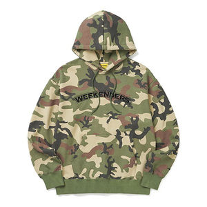 Sudaderas básicas de mezcla de algodón para hombre Sudaderas con capucha de entrenamiento de invierno de peso pesado - Product Image 2