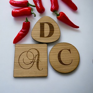 Fornitore di fabbrica di tè di bambù di alta qualità in bianco pallet tappetino rotondo quadrato personalizzato birra bevanda stampa in legno sottobicchiere di sughero - Product Image 2