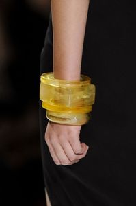 กำไลข้อมือเรซิ่นแฟชั่น สร้อยข้อมืออะคริลิคเรซิ่นทันสมัยสำหรับผู้หญิง ขายส่ง สีตามสั่ง งานฝีมือ bh - Product Image 5