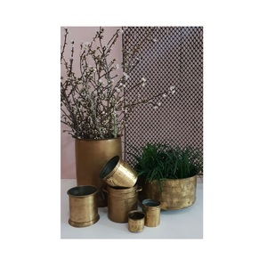 Grand bac à fleurs galvanisé de ferme pour fleurs, verdure et plantes décoratives en pot à l'extérieur - Product Image 4
