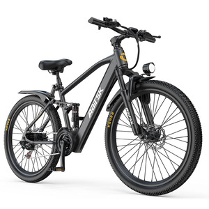Bicicleta Eléctrica Urbana Aairsk de Alta Calidad, 250W, 36V, 13AH, para <span class=keywords><strong>Mujer</strong></span>, Stock en Almacén Digital, Suspensión Completa, Tipo <span class=keywords><strong>MTB</strong></span> - Product Image 6