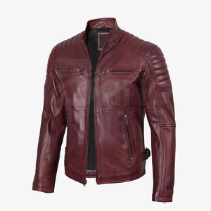 Chaquetas de Cuero Vacuno Estilo 2025 para Hombre, Logotipo Frontal, Invierno, Nueva Llegada, Precio de Mayoreo - Product Image 4