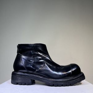Bottes en cuir pour femmes, au-dessus du genou et cuissardes, et bottes longues en cuir véritable tendance pour l'hiver - Product Image 2