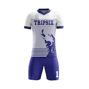 เสื้อกีฬาฟุตบอลผ้าโพลีเอสเตอร์100% สำหรับผู้ชายเสื้อทีมอเมริกันฟุตบอลพร้อมกางเกงขาสั้น - Product Image 5