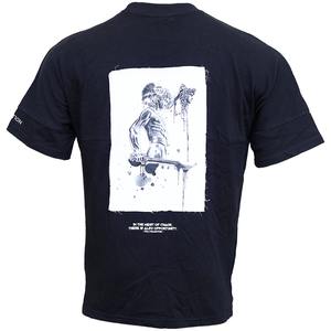 T-shirt de sport noir pour homme, haut de performance pour l'entraînement, t-shirt respirant pour la remise en forme, vêtements de sport décontractés, t-shirt de sport - Product Image 2