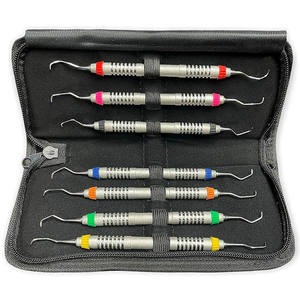 Instruments dentaires manuels professionnels de haute qualité en acier inoxydable certifiés CE de classe I, réutilisables pour les soins bucco-dentaires - Product Image 4