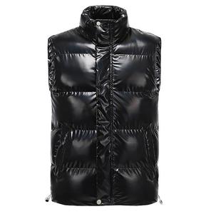 Gilet d'hiver en toile pour homme, écologique, décontracté, sans manches, fermeture éclair, classique, chaud, vêtement d'extérieur - Product Image 2
