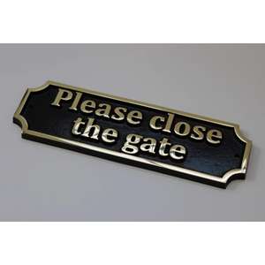 3 Highlands Drive Plate Artículos de decoración de pared Letrero de aluminio fundido Letreros de pared de metal decorativos y placa personalizada Decoración de hotel para el hogar - Product Image 3