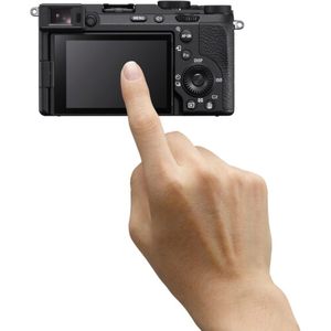 Black Mirrorless Camera with 64GB <b>Memory</b> <b>Card</b> Battery Charger 5-Piece Cleaning Kit 6 Items Featuring HD Sensor CMOS Element Type - Product Image 1