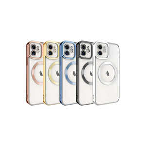 Édition Or Premium pour Coque en Silicone Compatible MagSafe pour iPhone 11 14 Plus Anti-Traces de Doigts & Prise en Charge de la Recharge Sans Fil - Product Image 2