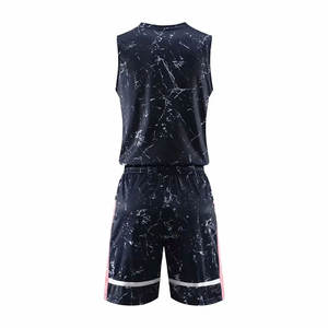 Vente en ligne Article frais uniforme de basket-ball à séchage rapide vente en gros fabricant nom de l'équipe d'entraînement uniforme de basket-ball imprimé - Product Image 3