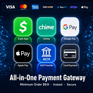 Passerelle de paiement pour les jeux en ligne avec les processeurs de paiement Cash App, Chime, PayPal, ACH et paiement et versement en temps réel - Product Image 6
