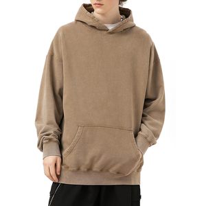 Sudaderas con Capucha al por Mayor para Hombre, Logotipo Personalizado, Ropa Urbana de Calidad, Sudadera Lisa de Manga Larga, 100% Algodón Básico, Sudaderas con Capucha para Hombre - Product Image 6