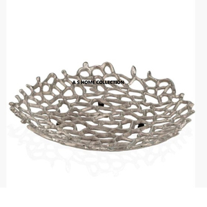 Plateau de service de luxe, de qualité supérieure, unique et élégant, en métal plaqué or et marbre blanc, pour la maison et les hôtels - Product Image 4