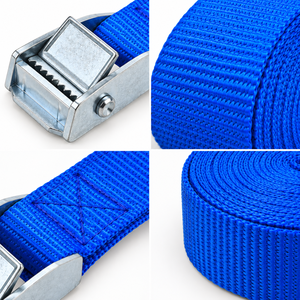 Correa de Amarre con Hebilla de Leva de 38 mm, 450 kg, Poliéster, Sin Gancho, para Logística, Transporte de Carga, Proveedor Directo de Fábrica - Product Image 3