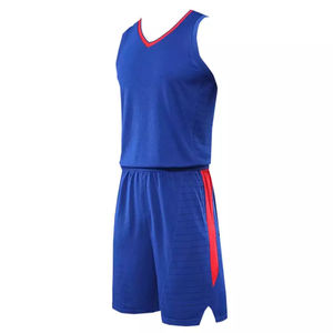 Tenue de basket-ball personnalisée double face pour hommes, uniformes d'équipe réversibles de style américain, plus les options de taille disponibles - Product Image 3