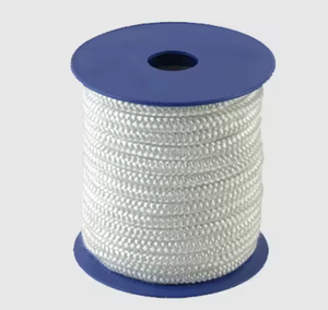 Cordon rond en fibre céramique de qualité supérieure, résistant à la chaleur, pour poêle à bois, cordon d'étanchéité en fibre de verre. - Product Image 3