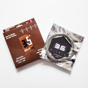 Bộ đàn <span class=keywords><strong>bass</strong></span> 4 dây cao cấp 3.S Premium Hàn Quốc, cỡ dây 45-105, lõi lục giác, phụ kiện & linh kiện đàn dây - Product Image 1