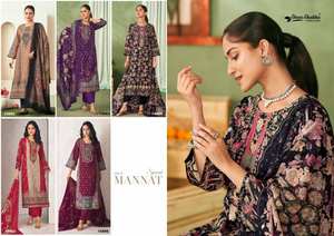 Venta al por mayor exclusiva de algodón césped Salwar Kameez para mujeres colección de impresión digital ropa informal ropa india y paquistaní - Product Image 6