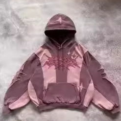 Sudaderas con capucha de invierno de algodón 100% personalizadas para hombre DTG Raglan Oversized Boxy Fit 450gsm 400gsm 500gsm Heavy Weight Zip-Up bordado 3D - Product Image 2