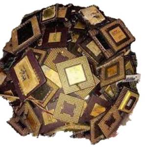 Déchets de processeurs en céramique avec broches plaquées or, pureté élevée 99,99 %, pour l'industrie du recyclage, prix compétitifs - Product Image 2