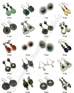 SHIVAM ARTS Rainbow Moonstone Pendientes de piedras preciosas Único Vintage 925 Diseño de gota de plata esterlina Hecho a mano Oro Rosa Certificado - Product Image 3