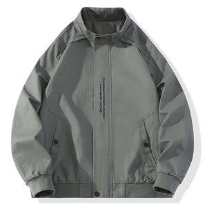 Veste de vêtements personnalisée de bonne qualité Veste à capuche pour hommes à fermeture éclair avec impression d'étoiles 5XL Vestes coupe-vent décontractées pour l'extérieur - Product Image 3